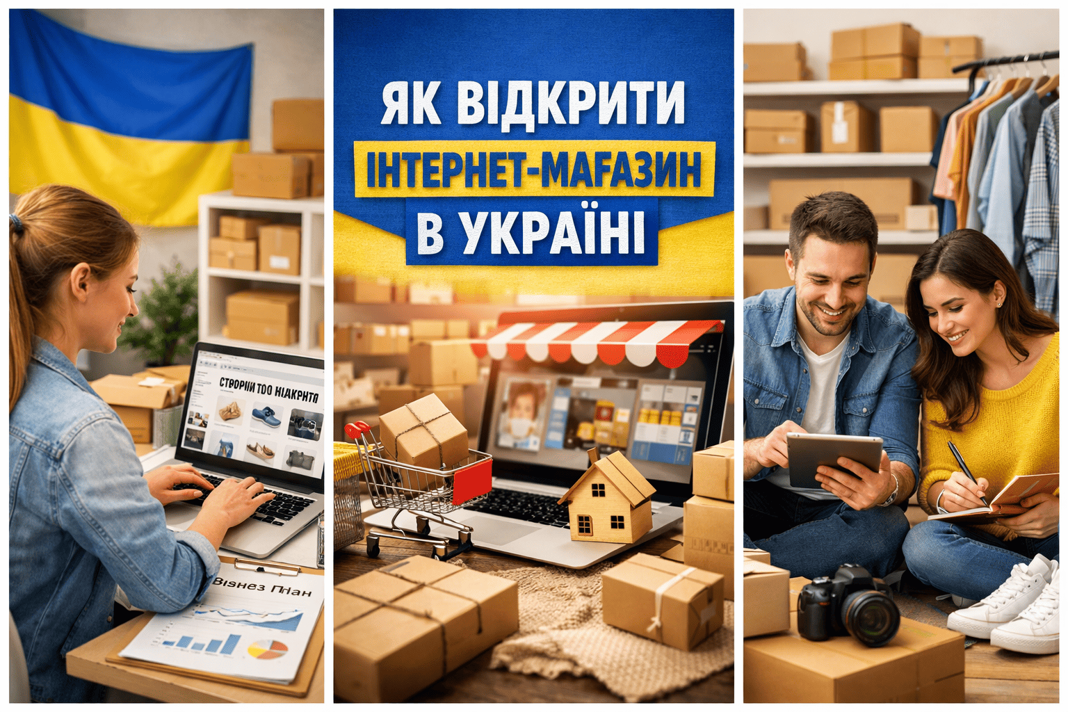 Ви зараз переглядаєте Як відкрити інтернет-магазин в Україні
