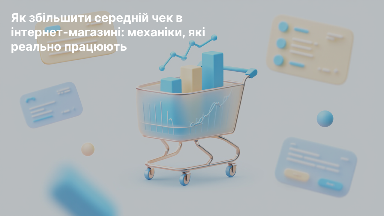 Детальніше про статтю Як збільшити середній чек в інтернет-магазині: механіки, які реально працюють 