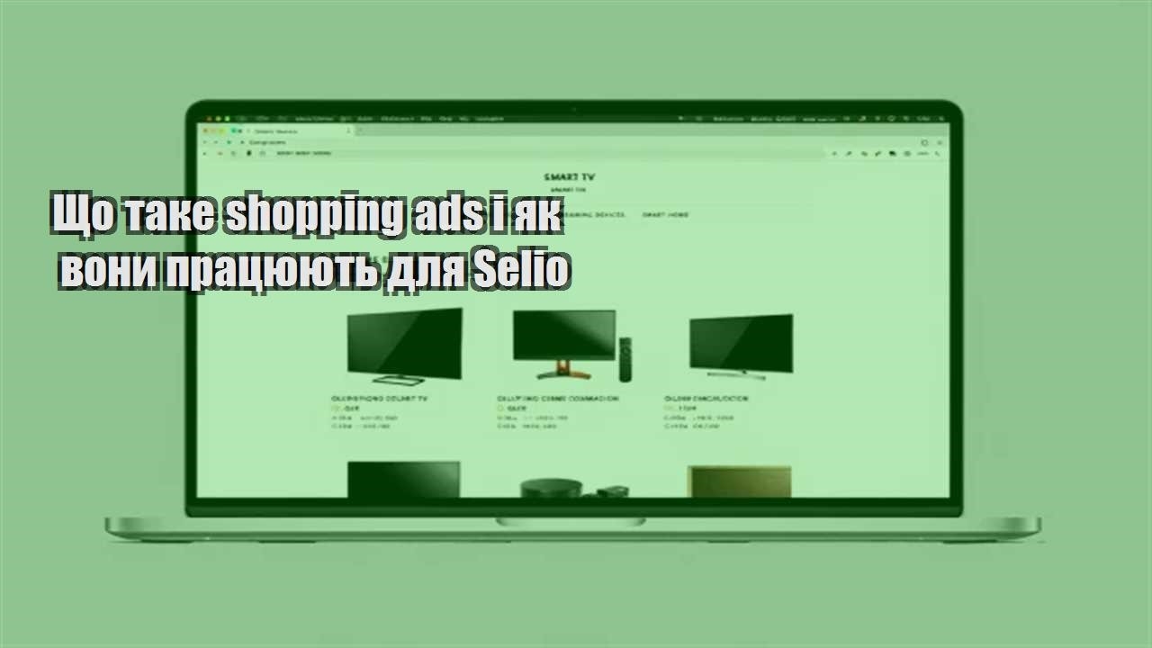 Детальніше про статтю Що таке shopping ads і як вони працюють для Selio