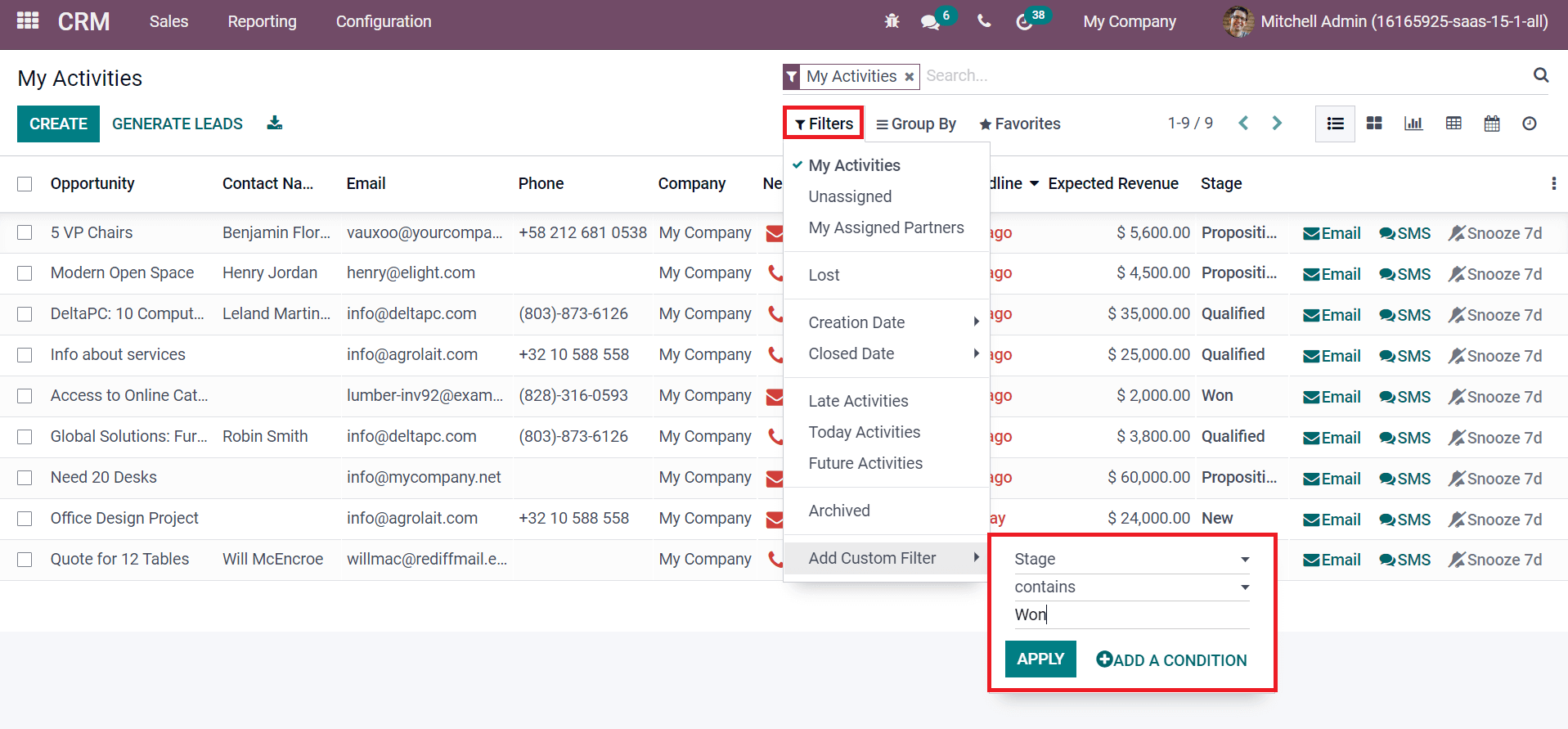 odoo crm ckvff